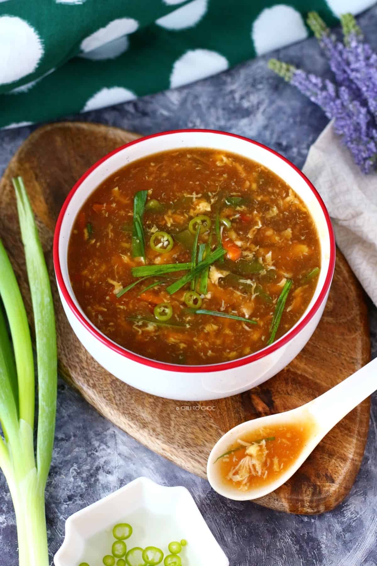 Chicken Hot & Sour Soup