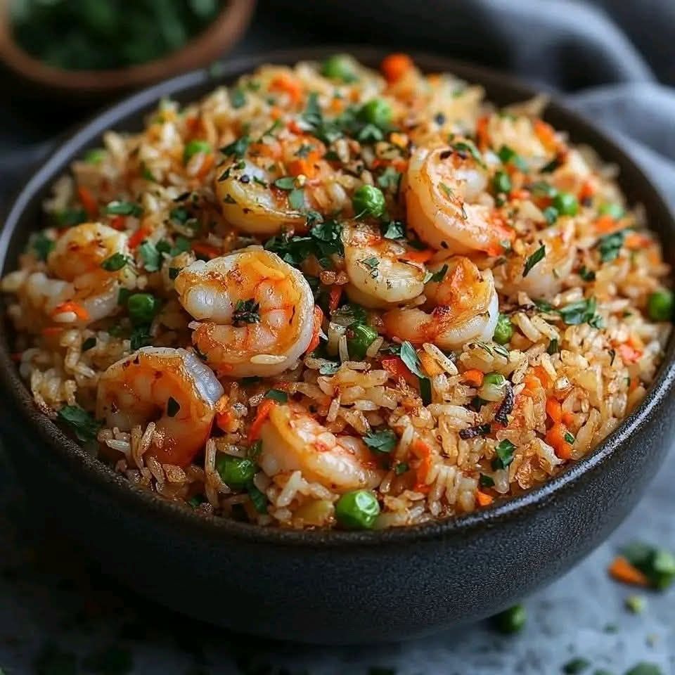 Szechuan Shrimp Fried Rice