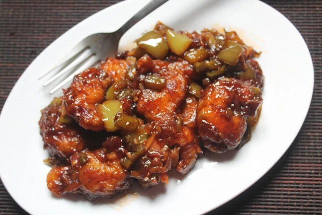 Manchurian Prawn (Dry or Gravy)