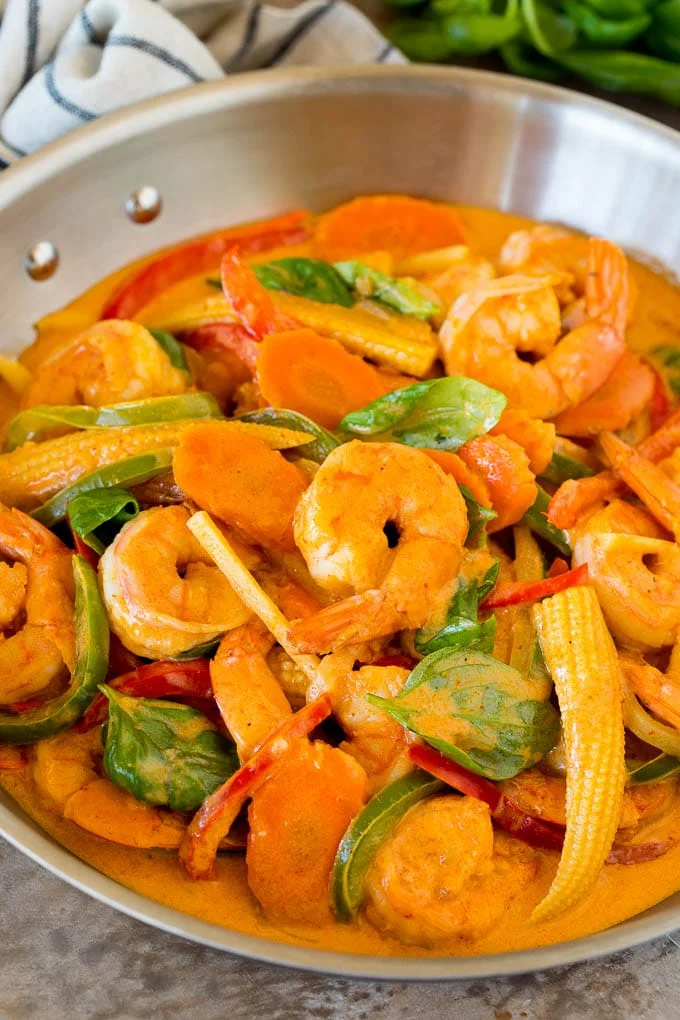 Shrimp with Curry Sauce