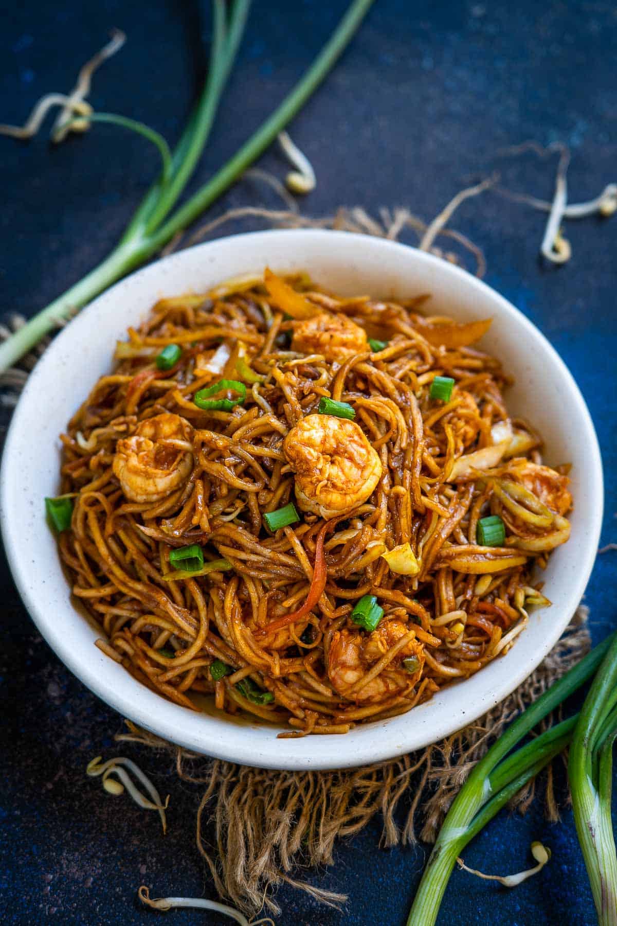 Shrimp Hakka Chow Mein
