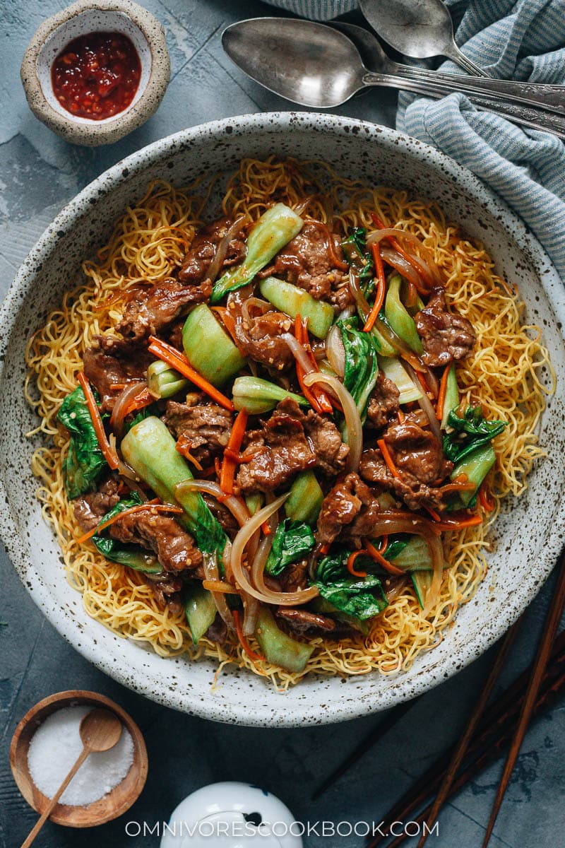 Beef Cantonese Fried Noodle