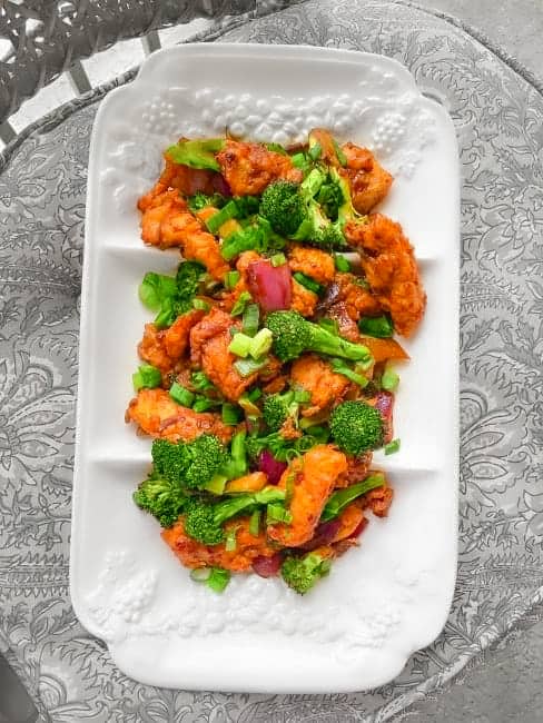 Fish with Broccoli