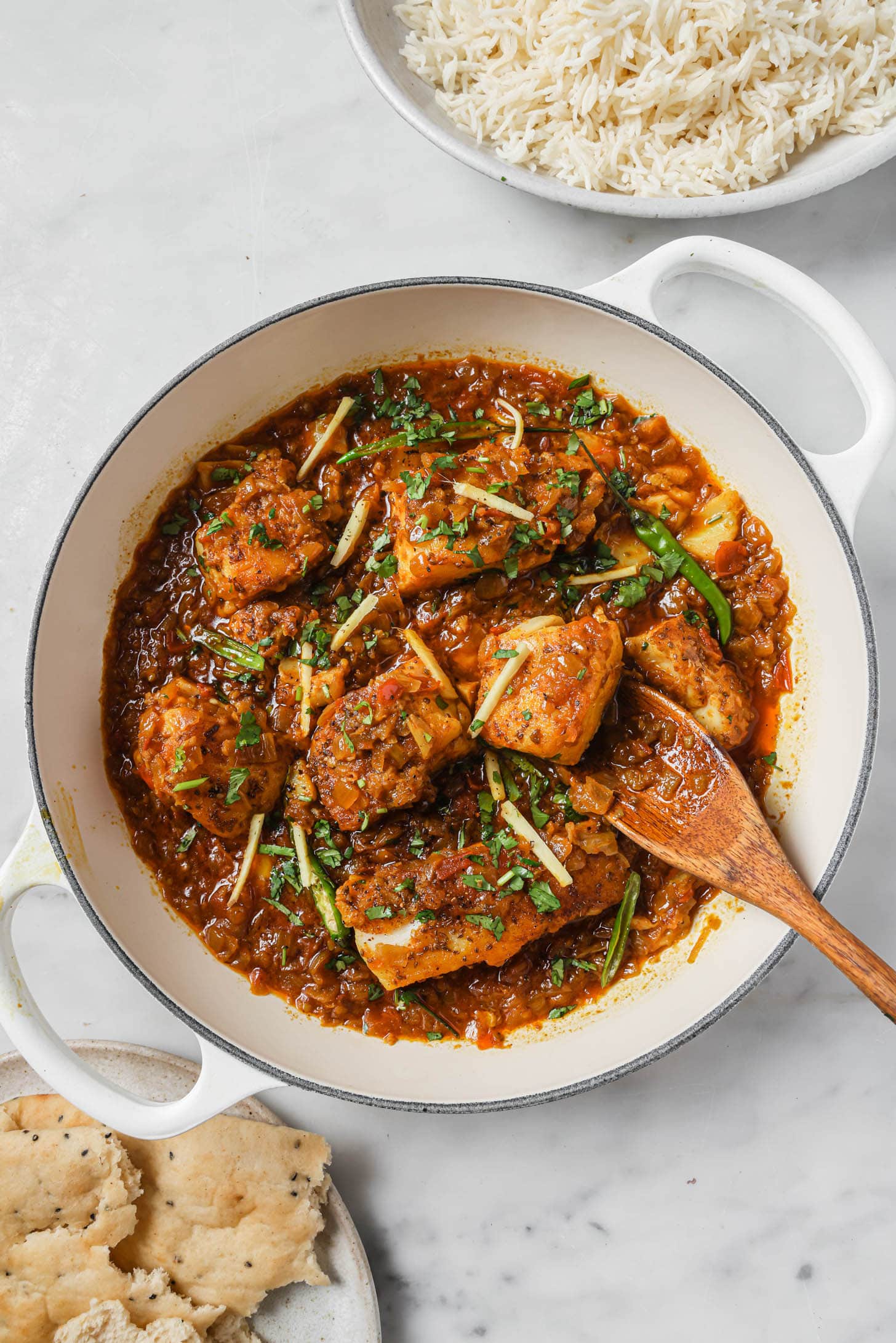 Fish with Curry Sauce